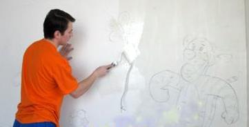 Способы нанесения жидких обоев